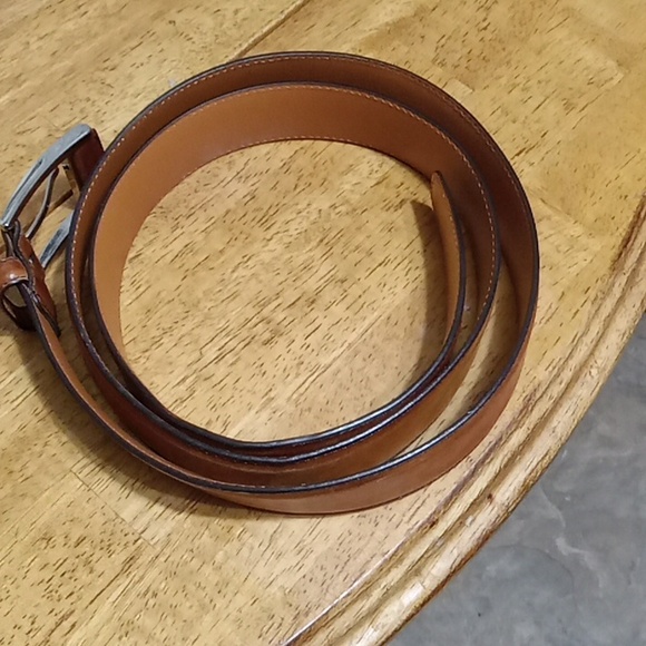 Magnanni Spanish Men's Tan Leather Belt - Picture 10 of 16